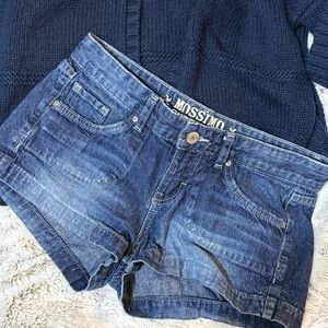 Mossimo Blue Denim Shorts